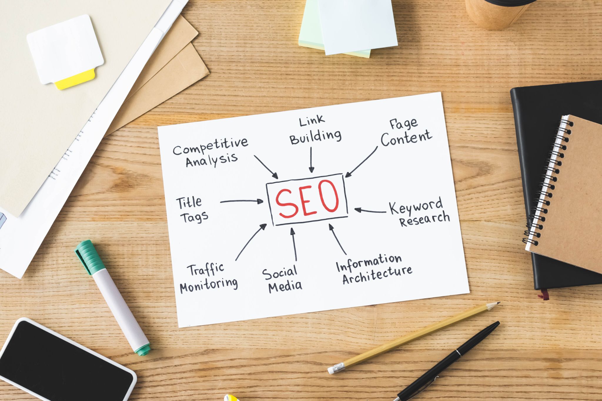 Seo locale, mappa mentale